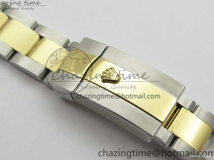 0112 SoftTouch Datejust 31mm 278273 SS YG BP Maker Best Edition Gray Diamonds Dial on SS YG Oyster Bracelet 2715